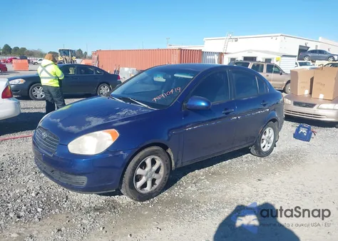 2008 Hyundai Accent Gls from USA, damaged, VIN KMHCN46C38U249903